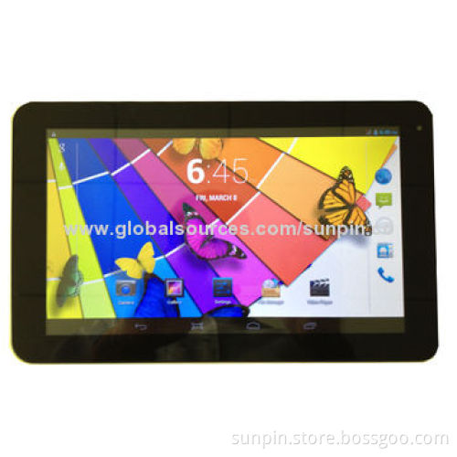 9-inch Touch Capacitive Tablet 3G Calling, Quad-cortex, Dual SIM Card, Wi-Fi, Bluetooth, GPS, FM